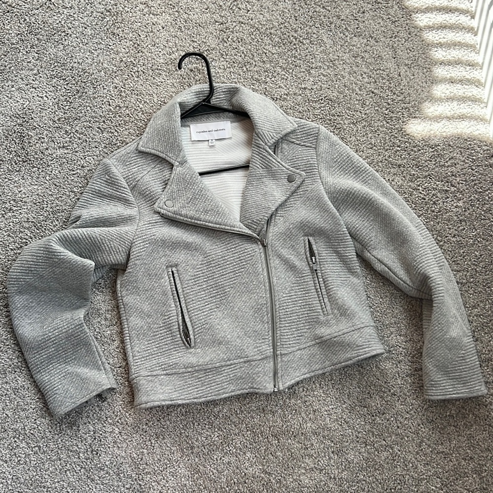 Gray jacket